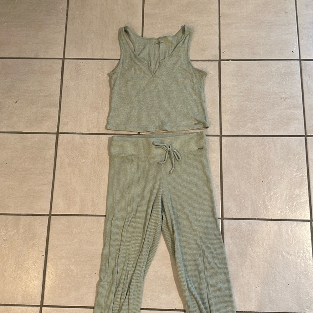 Gilly Hicks Green Matching Lounge Set